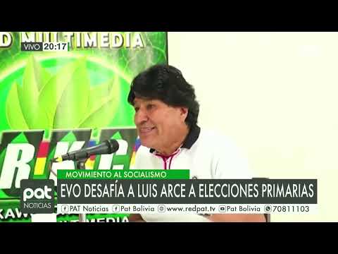 Evo Morales desafía al Presidente Arce
