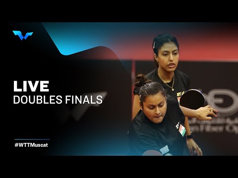 Table Tennis 🥍 LIVE - WTT Contender Muscat - Doubles Final