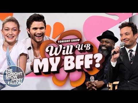 Will U B My BFF? with Gigi Hadid and Chase Stokes | The Tonight Show Starring Jimmy Fallon