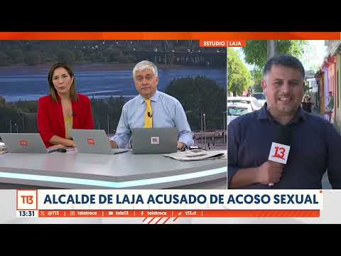 Alcalde de Laja acusado de acoso sexual: video muestra insistencia con que intenta besar a víctima