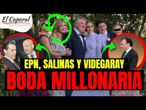 ?Cacharon A Peña, Salinas Y Videgaray En Boda MILLONARIA De Hija De Gobernadora De Sonora, Pavlovich