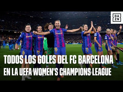 Todos los goles del FC Barcelona en la UEFA Women's Champions League