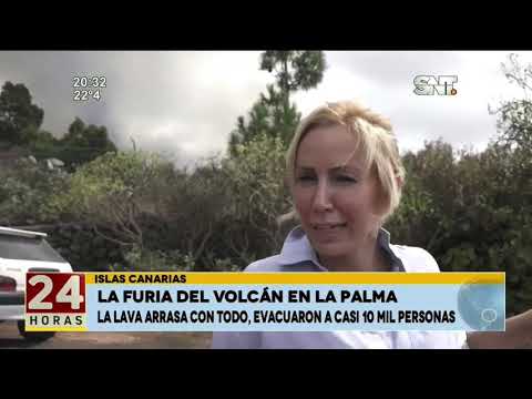 Islas Canarias: La furia del volcán en La Palma.