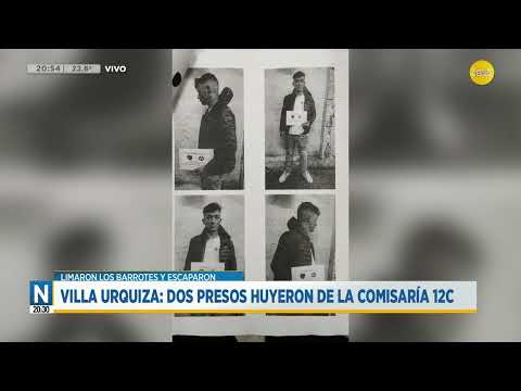 Villa Urquiza: dos presos huyeron de la comisaría 12C ?N20:30?15-04-24