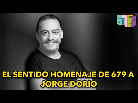 El sentido homenaje de 679 a Jorge Dorio