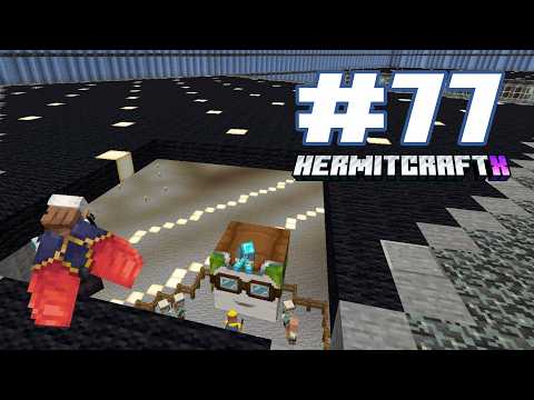 Moving entire villages via ghast! Feat. @PearlescentMoon, @impulseSV    — HermitCraft 10: ep 77