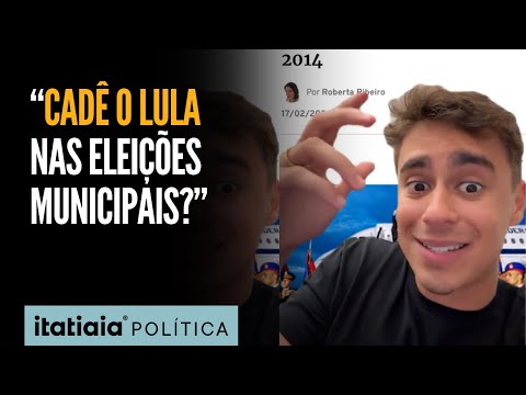 NIKOLAS QUESTIONA 'SUMIÇO' DE LULA DURANTE ELEIÇÕES MUNICIPAIS: 'ESTÁ EM LUA DE MEL ATÉ HOJE?'