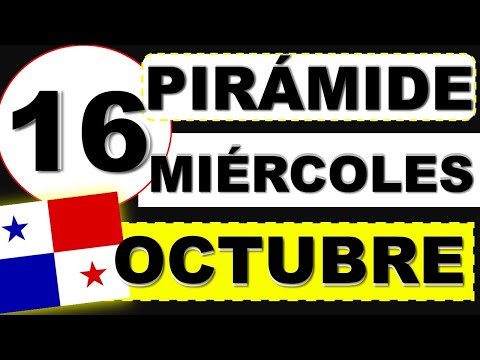 Pirámide de la Lotería de Panamá para Miércoles 16 Octubre 2024 Decenas Suerte Sorteo Miercolito Hoy