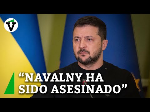 Zelenski: Es obvio, Navalni ha sido asesinado