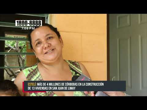 Familias en San Juan de Limay reciben viviendas dignas - Nicaragua