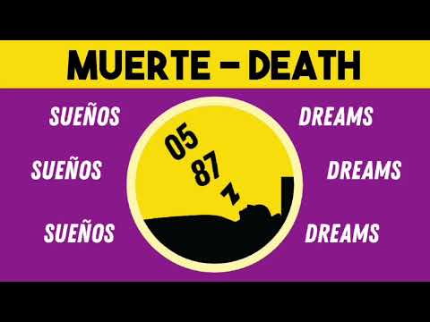 Sueños Dreams: Números si sueñas sobre la muerte - Numbers if you dream about death.