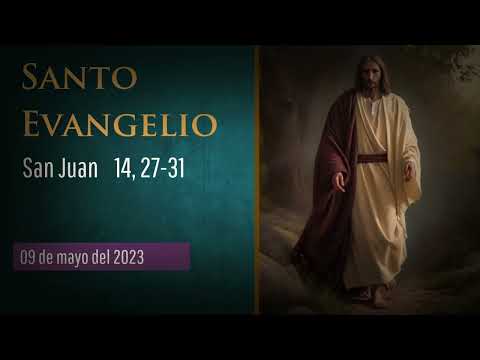 Evangelio del 9 de mayo del 2023 según san Juan  14, 27-31