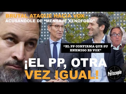 !BRUTAL ATAQUE SIN SENTIDO DEL PP A VOX: FEIJO?O, CAMINO DE ESTRELLARSE DE NUEVO!