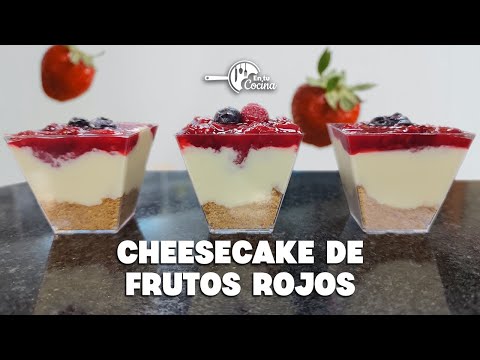 CHEESECAKE DE FRUTOS ROJOS en tu Cocina - Teleamiga
