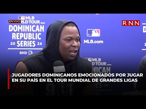 Jugadores dominicanos de Rays y Red Sox emocionados por jugar en su país