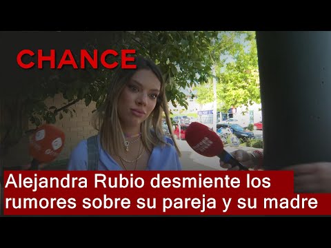 Alejandra Rubio desmiente los rumores sobre su relación Carlo Costanzia y su madre