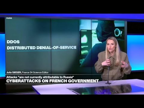 French government agencies hit by 'intense' cyberattacks • FRANCE 24 English