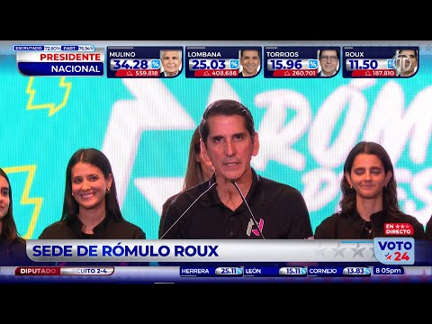 Elecciones en Panamá: Rómulo Roux felicita a José Raúl Mulino pero expresa preocupación