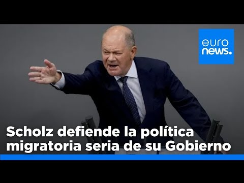 Scholz defiende la política migratoria del Gobierno alemán y carga contra la ultraderecha