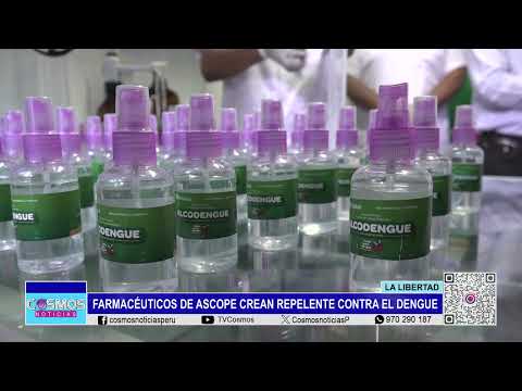 La Libertad: farmacéuticos de Ascope crean repelente contra el dengue