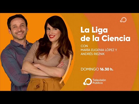María Eugenia López y Andrés Rieznik conducen La Liga de La Ciencia - TVP PROMO