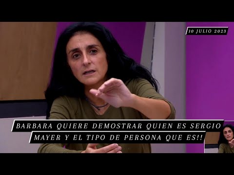 Barbara Quiere Demostrar Quien Es Sergio Mayer Y la Peersona Que Es || 10-7-2023 || #lcdlfmx