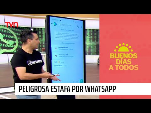 Conozca el Whatsapping, la nueva estafa telefónica que llegó a Chile | Buenos días a todos