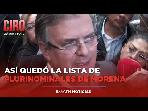 Marcelo Ebrard se registra como senador plurinominal por Morena | Ciro Gómez Leyva