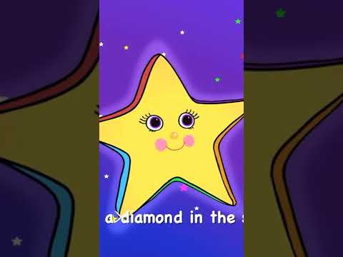 Twinkle Twinkle Little Star Nursery Rhymes #shorts