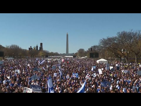 Vaste rassemblement en soutien à Israël à Washington | AFP Images