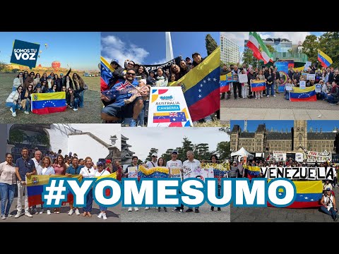 Movilización mundial: Venezuela libre #yomesumo