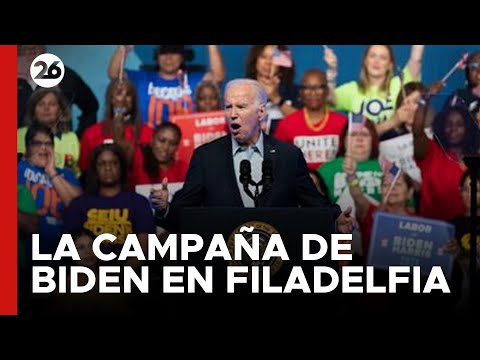 ELECCIONES EN EEUU | Sigue la campaña de Biden en Filadelfia