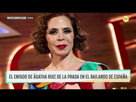 El enojo de Ágatha Ruiz de la Prada en el Bailando con las estrellas de España ? DPZT ? 15-01-24