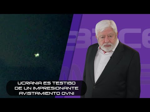 Ucrania es testigo de un impresionante avistamiento OVNI