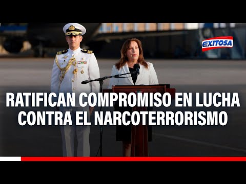 Presidenta Boluarte ratifica compromiso del Gobierno en la lucha contra el narcoterrorismo