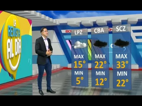 El Clima de Bolivisión: Pronóstico del 11 de enero del 2022