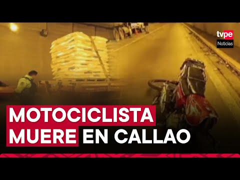 Tragedia en el Callao: motociclista muere al chocar contra tráiler varado en la avenida Gambetta