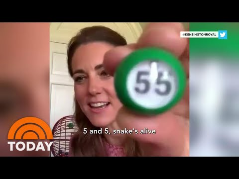 Prince William, Kate Middleton Played Bingo In Call To Nursing Home | TODAY