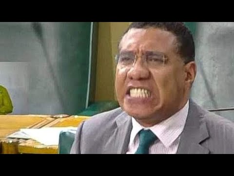 ACCIDENT BIKEMAN BONE FLY OUT/MARK GOLDING SLAP ANDREW HOLNESS IN PARLIAMENT