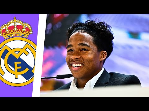 REAL MADRID | Endrick: Estoy enamorado del Real Madrid y espero estar aquí toda mi carrera