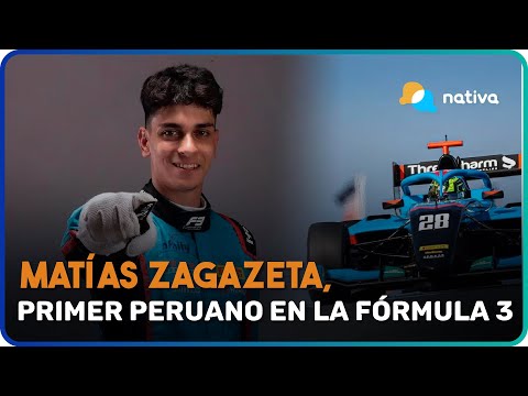 Matías Zagazeta, el primer peruano en la Fórmula 3