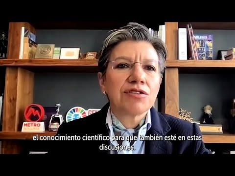 Magistral Intervención de la alcaldesa Claudia López Hernández, en el Foro del Banco Mundial