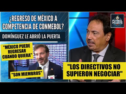 Hugo Sánchez SUPLICA que MÉXICO regrese a la CONMEBOL. La RIÑA Cuau vs La Volpe | Futbol Picante