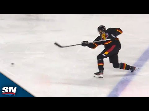 Daniil Miromanovs Slapshot Deflects Off Cogliano for First Goal with Flames