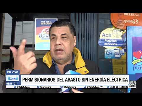 Permisionarios del Mercado de Abasto sin energía eléctrica