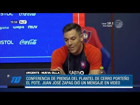 Hablan jugadores de Cerro Porteño tras incidentes en el Defensores