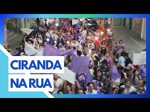 CIRANDA FLOR MATIZADA LEVA MULTIDÃO ÀS RUAS DE MANACAPURU