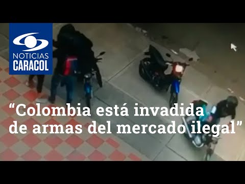 “Colombia está invadida de armas del mercado ilegal”: preocupación por aumento en las incautaciones