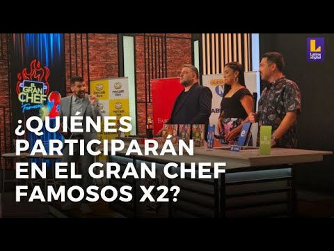EL GRAN CHEF FAMOSOS X2: ASÍ SE PRESENTARON LAS DUPLAS DE ESTA TEMPORADA | LATINA TV