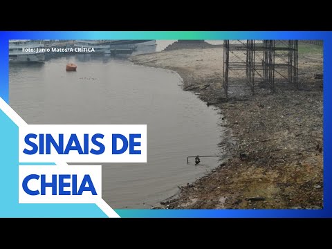 RIO NEGRO SOBE DOIS CENTÍMETROS E MARCA 12,13M